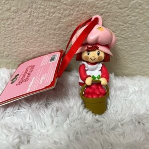 Strawberry Shortcake Ornament with Basket